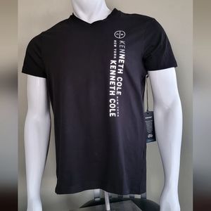 Kenneth Cole New York Black Knit Shirt NEW Small